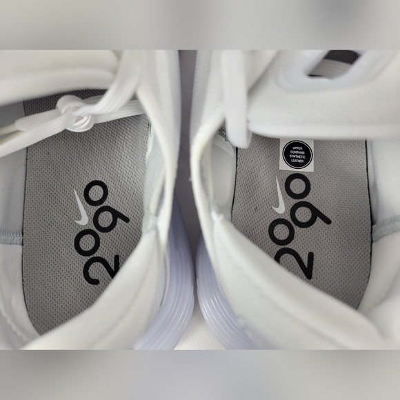 Nike Air Max 2090 Triple White Athletic Shoes Sneakers Mens Size 10.5 BV9977-100 - Picture 4 of 12